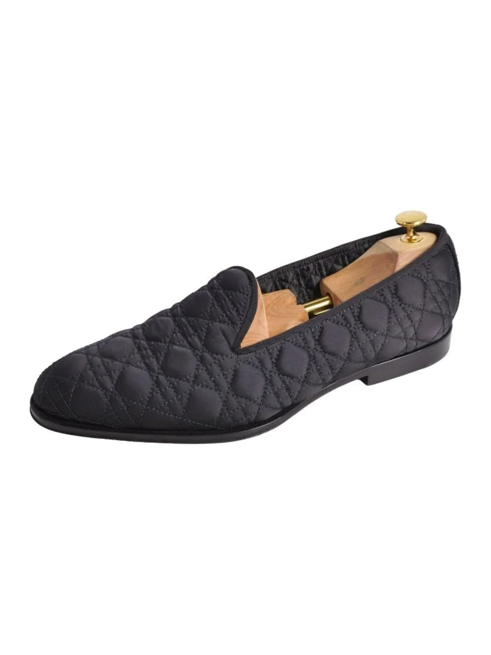 Dior Loafers Slip on Cannage Business Shoes